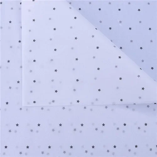 10 Vellen/lot 50*70 Cm Cadeaupapier DIY Handgemaakte Craft Ster Liefde Dot Patroon Tissuepapier bloemen Verpakkingsmateriaal