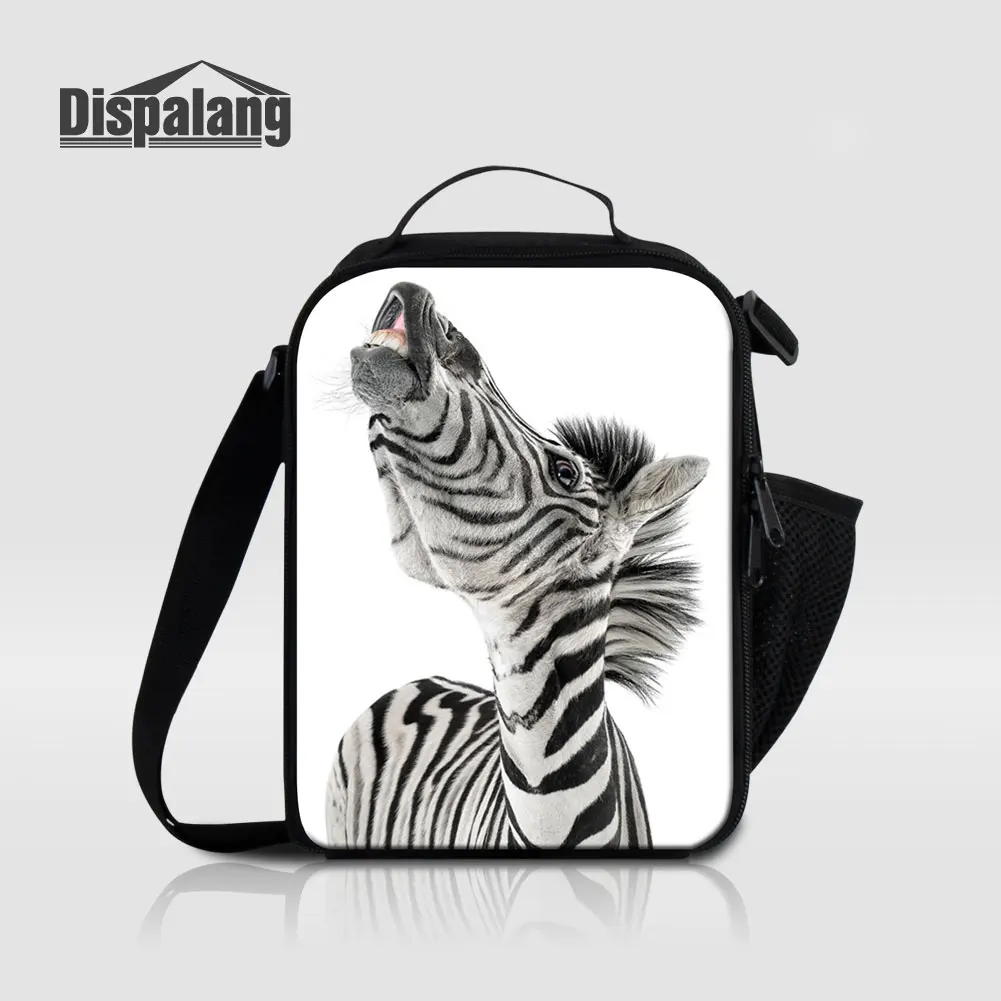 

Animal Tiger Horse Fox Dog Unicorn Portable Insulated Lunch Bags For Students Boy Children Thermal Food Lunch Bag Box For School