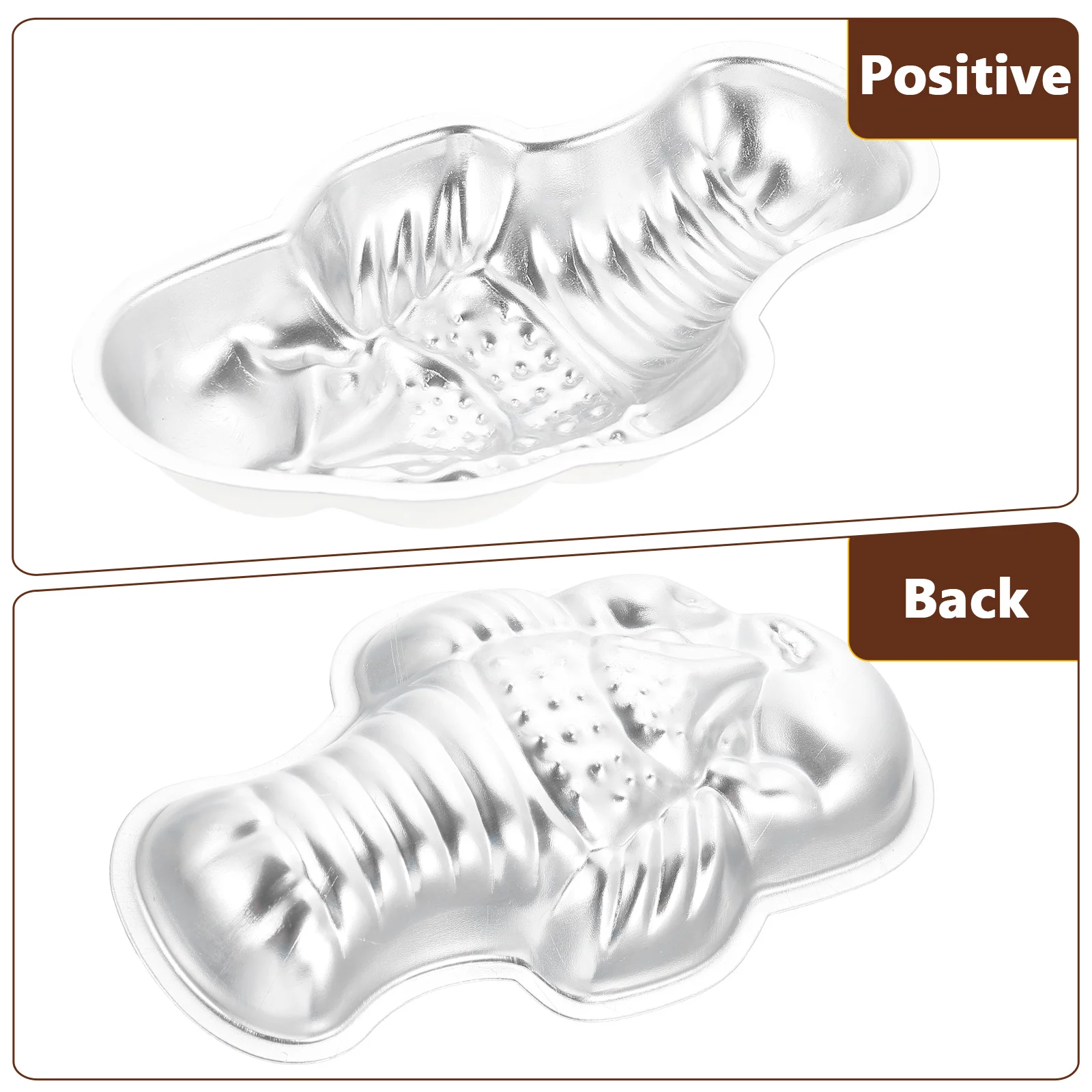 

Lobster Rice Cake Mold Metal Non-Stick Heat-Resistant Baking Mold Tool for Jelly Pudding Mousse Cookie Baking Cake Molds