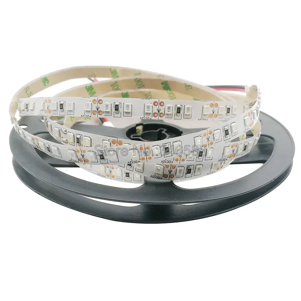 Striscia LED UV ultravioletta 5m 12V IP20 IP65 impermeabile 395nm 60/120 leds/m 2835 SMD LED Strip Light bianco nero PCB fluorescenza