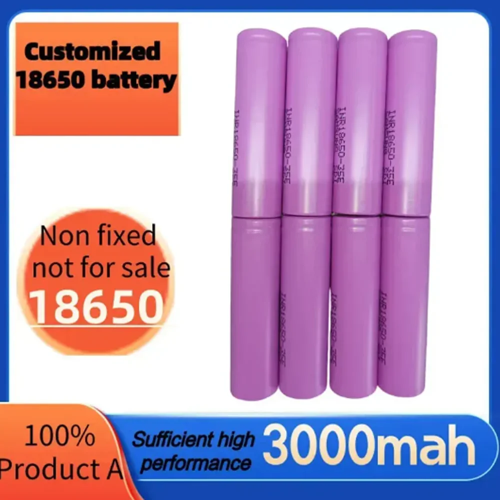 EOENKK 2024 18650 battery latest best-selling 35ELI-ION 3.7V 3000MAH+charger rechargeable battery for screwdriver