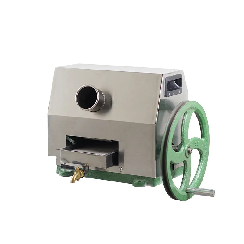 

Commercial Stainless Steel Slag Juice Separator Hand Sugar Cane Juicer Press Machine