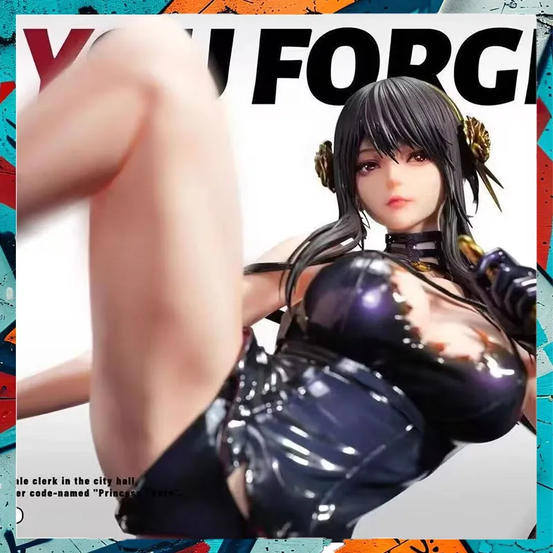 

Hot Spy Family Anime Figure Yor Forger Figures Pvc Statue Collectible Model Toy Yor Forger Beautiful Girl Desk Decor Custom Gift