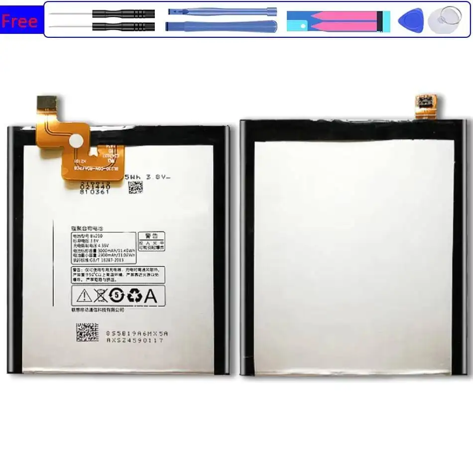 

BV230 For Lenovo Vibe Z2 Mobile Phone Battery Safe Nan Environmentally Friendly