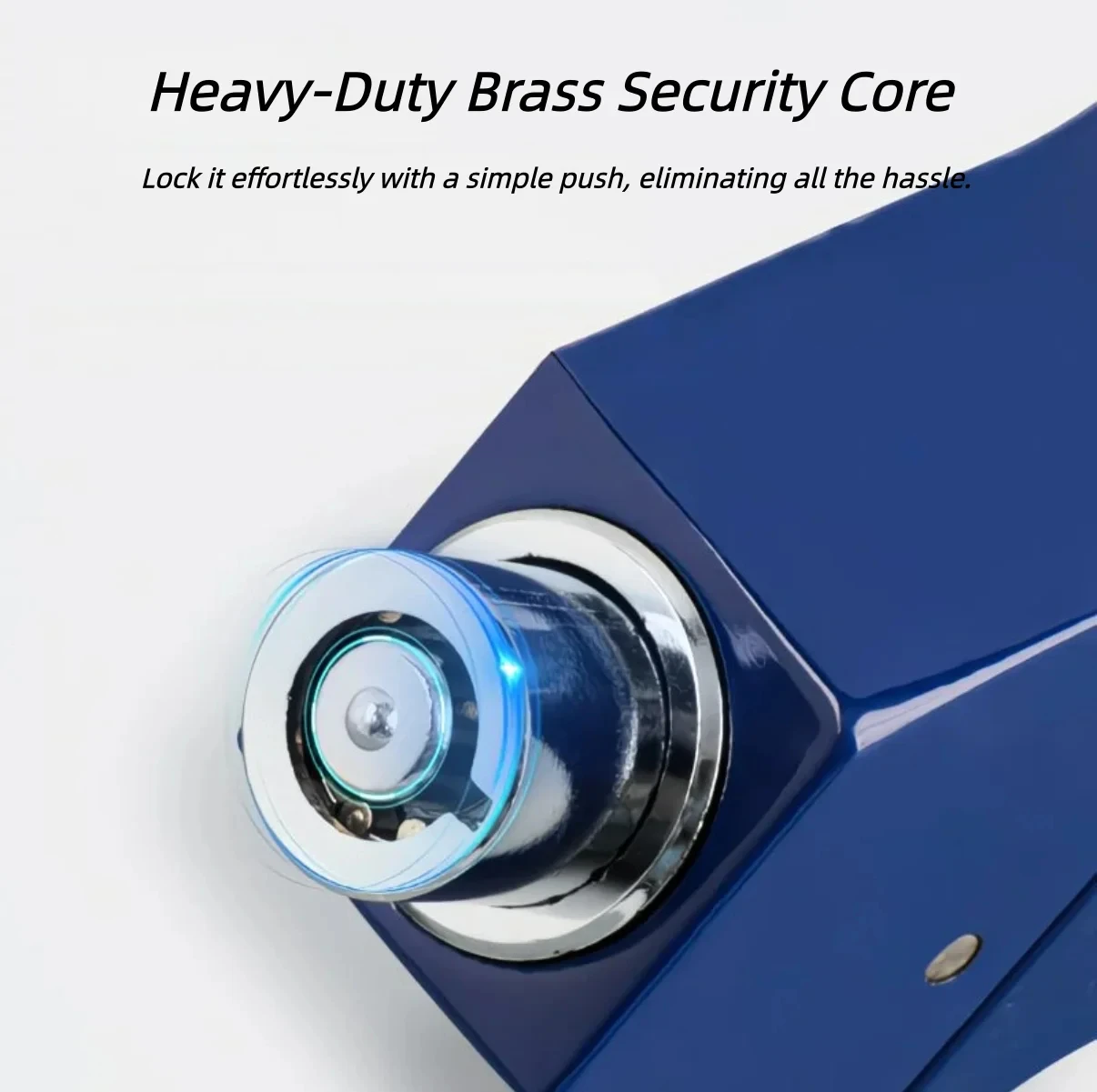 Motorcycle & Bicycle Handlebar Lock Heavy Duty Steel Anti-Theft Lock for ATV/Dirt Bike/Street Motorcycles/Commuter Bikes Univers