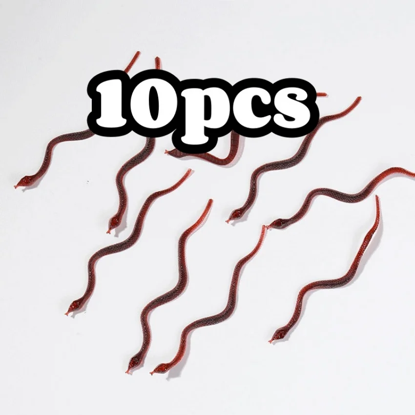 50pcs Realistic Bugs Toy Fake Cockroach Prank