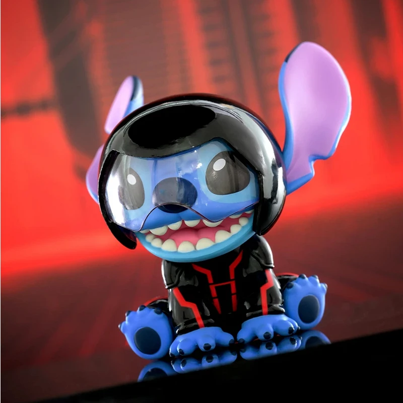 

Горячие игрушки Stitch Mania Series слепая коробка Tron Ares Cosbi оригинальная коллекция мини-фигурки настольный орнамент подарки-сюрпризы