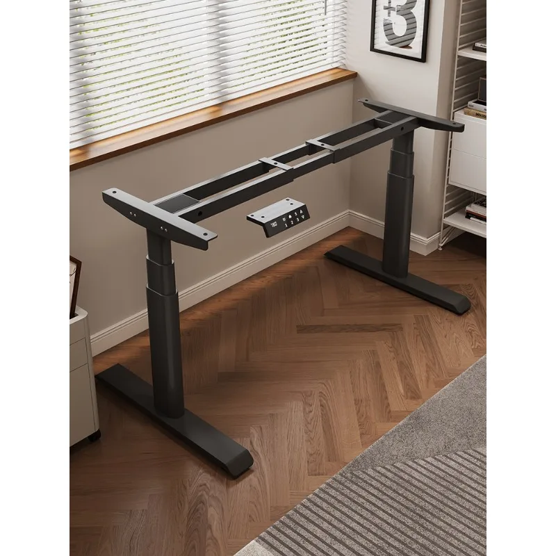 Pieds de table élévatrices électriques intelligents, support de table élévatrice à double faisceau à double moteur