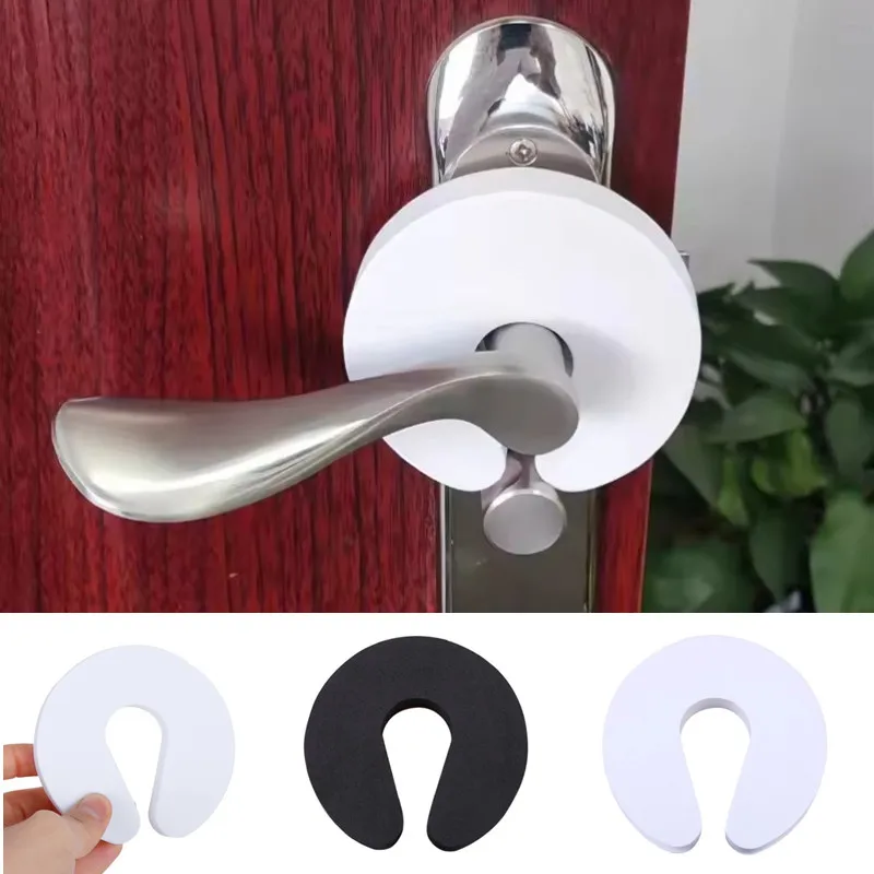 

4Pcs Door Finger Pinch Guards Baby Proof Doors Slam Stopper Extra Soft Foam Sleek Design Child Safety Baby Safety Finger Protect