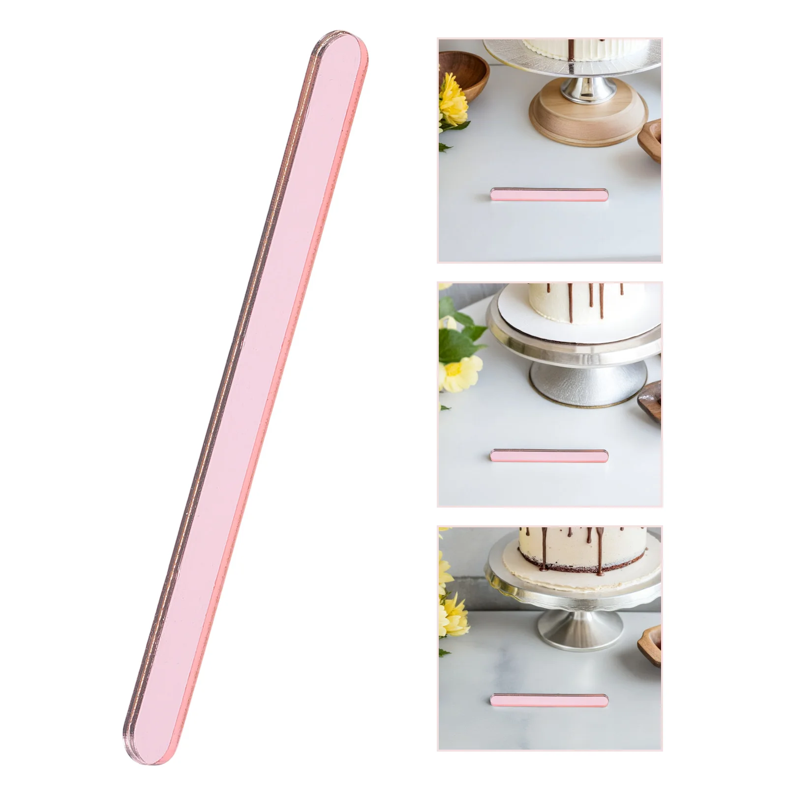 

600 Pcs Popsicle Stick Cake Sticks for Homemade Acrylic Cakesicle DIY Ice Cream Craft Mold