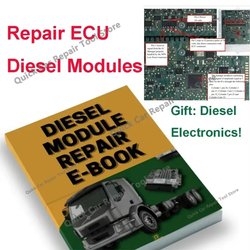 2026 hot selling newest  ECU Modules Repair Diesel Electronics Mapped Schemas of PLD Common Rail System Sie-mens