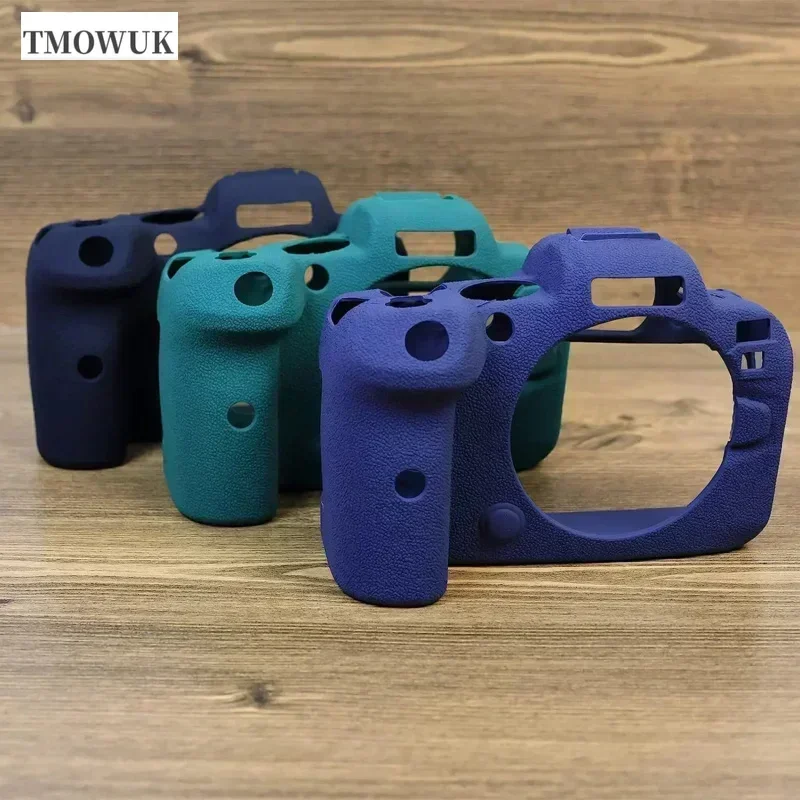 For Canon EOS R6 R6II Mark II Waterproof Silicone Skin Full Body Anti-Scratch Mirrorless Camera Protective Cover Bag,