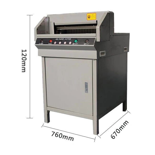 QK-450V+ Hot Sale Electrical Paper Cutting Machine Guillotine Paper Cutter 450mm Cutting Width