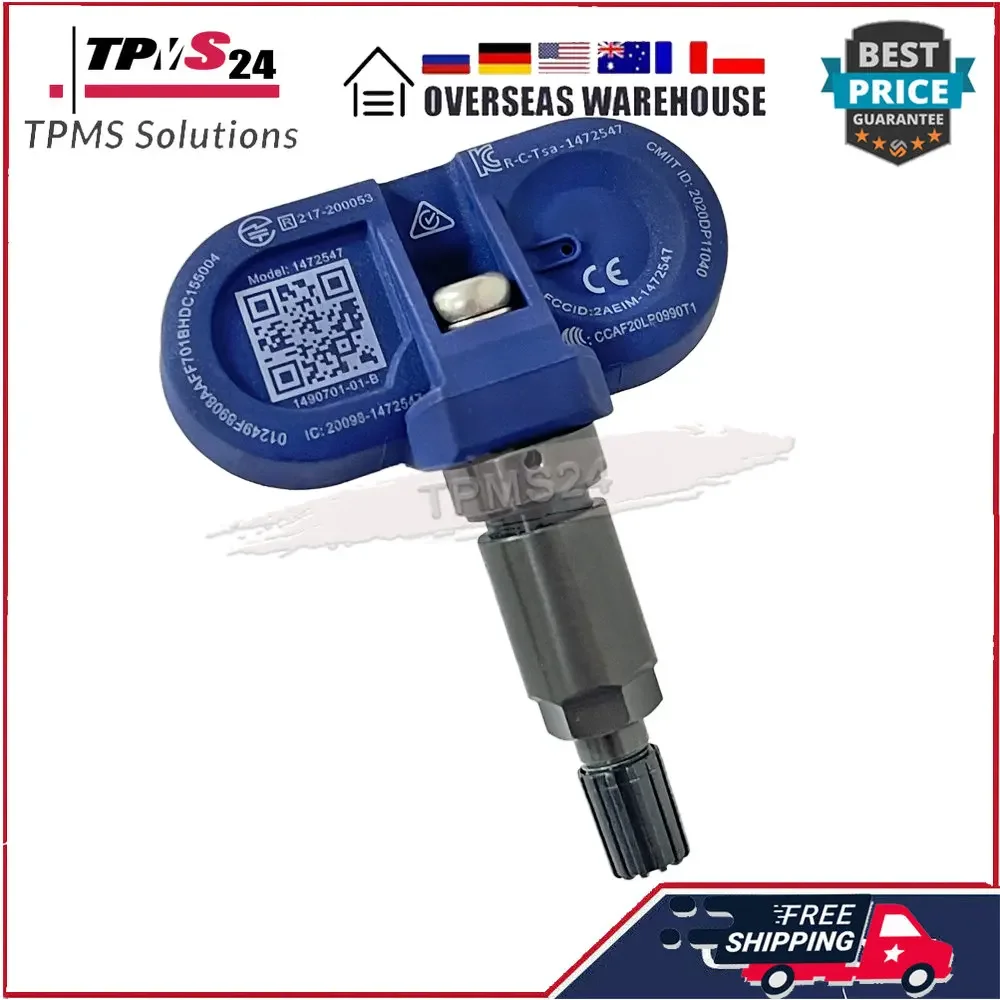 New Tire Pressure Monitoring Bluetooth TPMS Sensor 149070100B for 2021 2022  Tesla Model 3 Y X S 1472547 1490701-01-B 149070101B