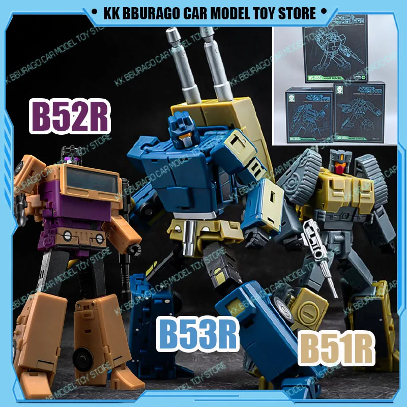 

MSTOYS Transformation Bruticus B51R B52R B53R Brawl Swindle Onslaught Фигурки Малая масштабная модель Игрушечные комбинированные игрушки в подарок
