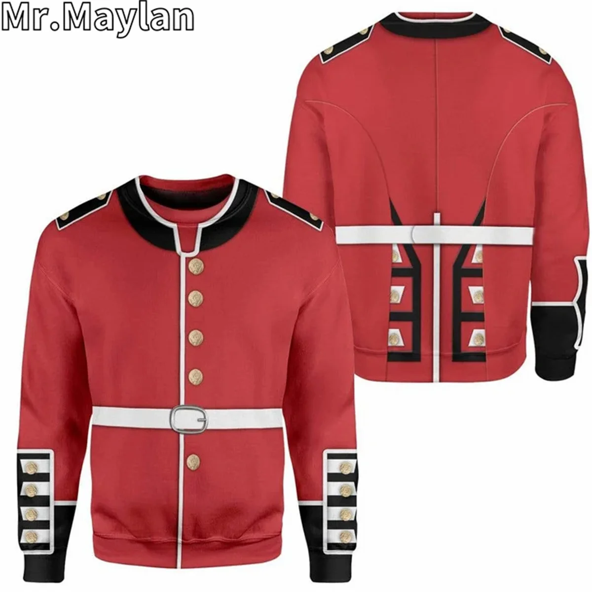 Cosplay Costume Royal Guard 3D Print Jacket Men/women Hoodie Unisex Casual Boys Streetwear Sweatshirt Pullover Sudadera Hombre-8