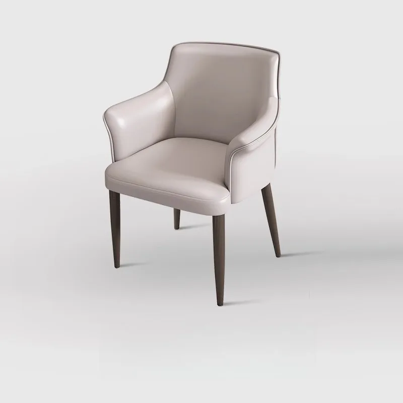 

Italian dining chair light luxury high sense home Nordic restaurant hotel chair