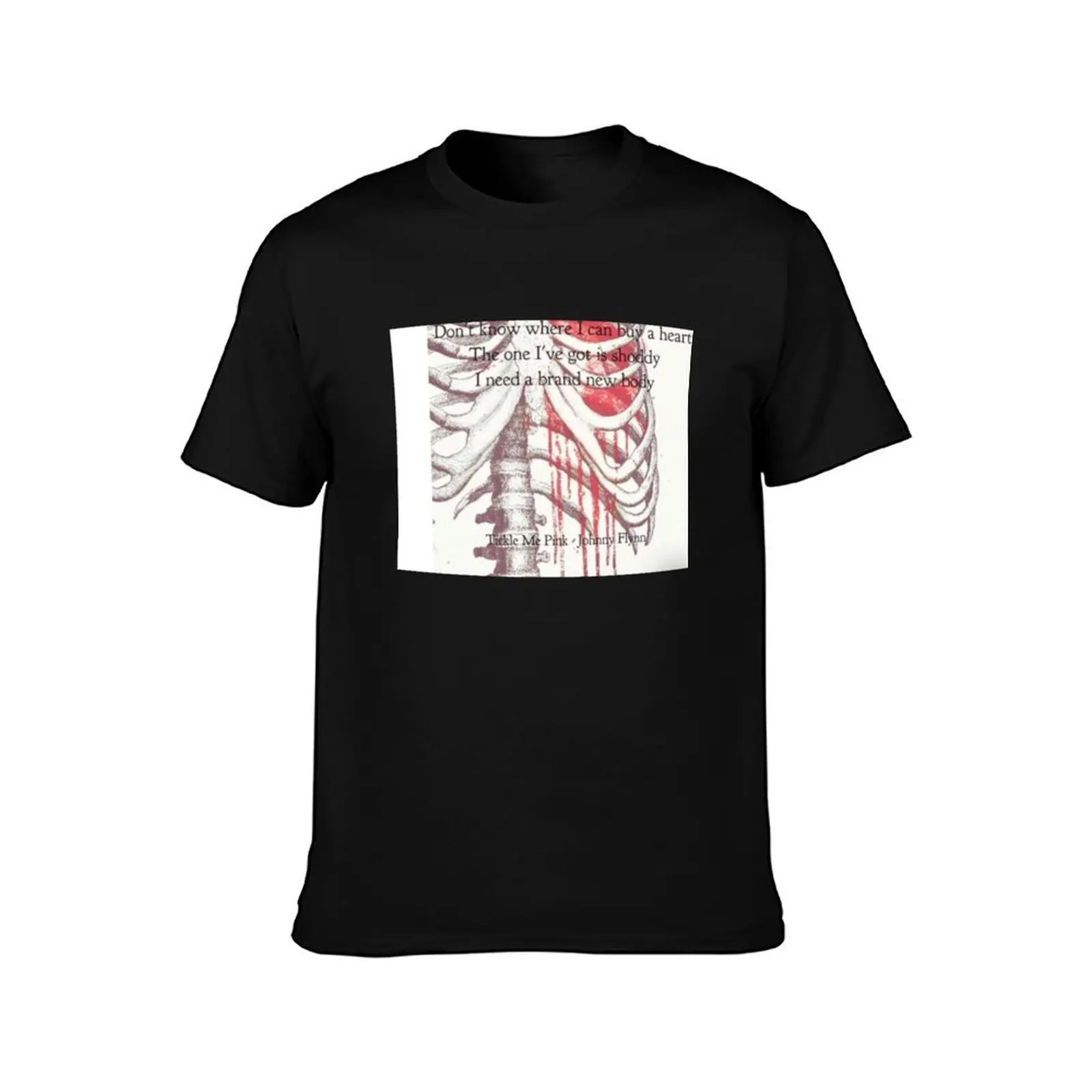 Tickle Me Pink - Johnny Flynn T-Shirt Summer Casual Cotton Tee Oversized Streetwear Tops Vintage Graphic Print 100% Cotton