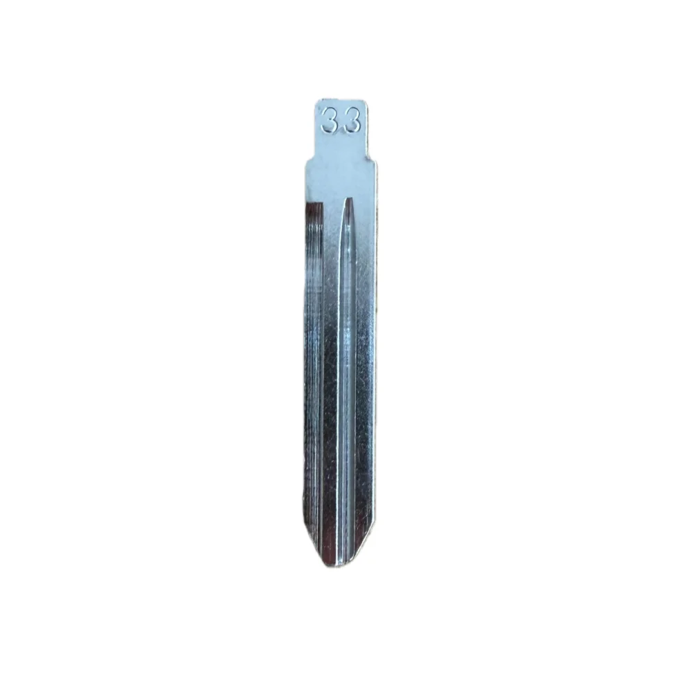 10 pcs/lot #33 lishi HY15 Metal Blank Uncut Flip KD/VVDI Remote Key Blade for Hyundai SONATA NF Elantra Kia K2 K3 SantaFe