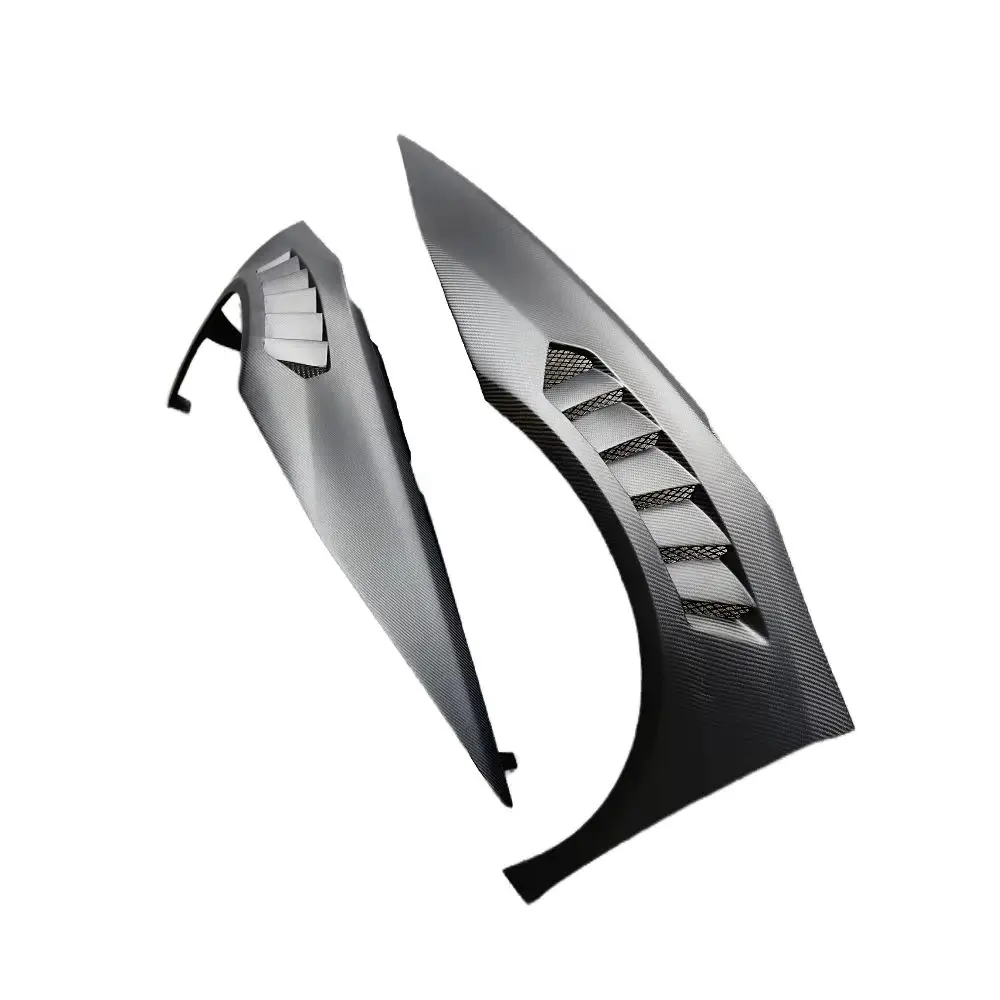 

High Quality V-shaped air Outlet Mudguard Body Kit for Lamborghini Huracan LP580 LP610 Matte Carbon Fiber Car Mudguard