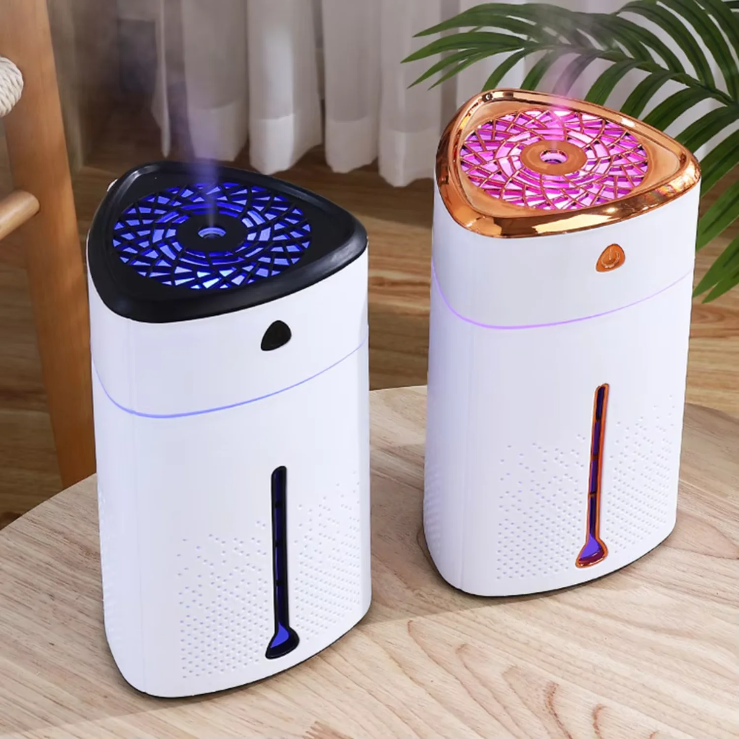 

가습기 아로마 분위기 라이트 미스트, 홈 오피스 디퓨저, 1000ml