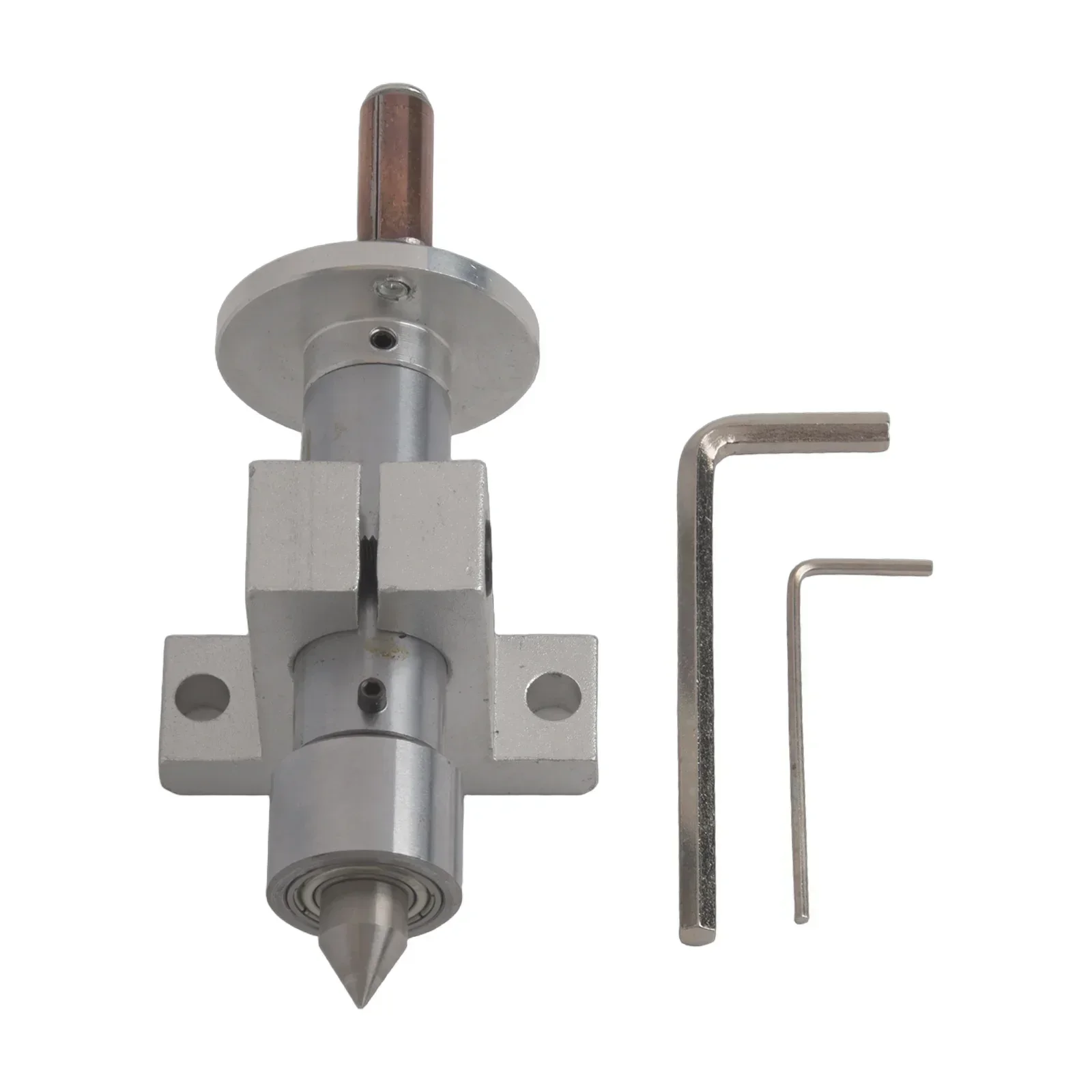 

Живой центр с двойным подшипником повышенной устойчивости, совместимый с мини-токарными станками для точной токарной обработки древесины и металла