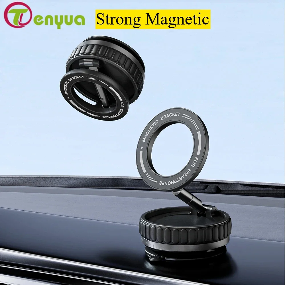 

TenYua K11 автомобильный держатель для телефона, вакуумная присоска, сильный магнитный адсорбционный кронштейн для спортзала, кухни, автомобильная навигационная подставка, крепление