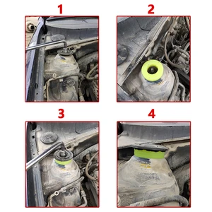 Universal Shock-Absorbing Silencer Pad, borracha bucha amortecedores, frente Strut, Tower Mount, suspensão, arruela sobre Bump, rolamento, 2X 10 principais vendas borracha amortecedores - №4