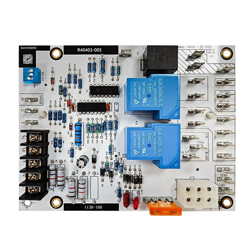 

【A08I】R40403-003 Плата управления вентилятором печи, сменная плата управления вентилятором воздушной печи для всех 0403-001