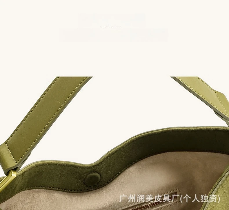 JW PEI Tote Bag, New Style, Suede Hobo Bag, Large Capacity, Relaxed Feel, Shoulder Bag/Underarm Bag