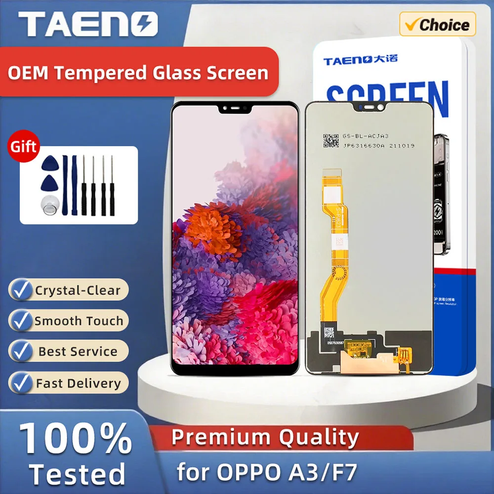 Pantalla LCD de teléfono móvil TAENO para OPPO A1 A2 C55 K11X A98 Realme V50 V50S pantalla LCD pantalla táctil reemplazo del Panel LCD