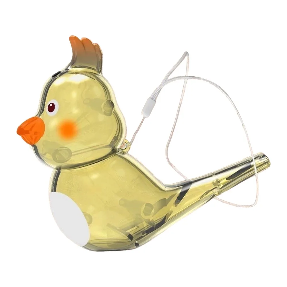Add Water with Lanyard Water Bird Whistle Add Water Multicolor Warble Whistle Musical Instrument Early Learning Gift