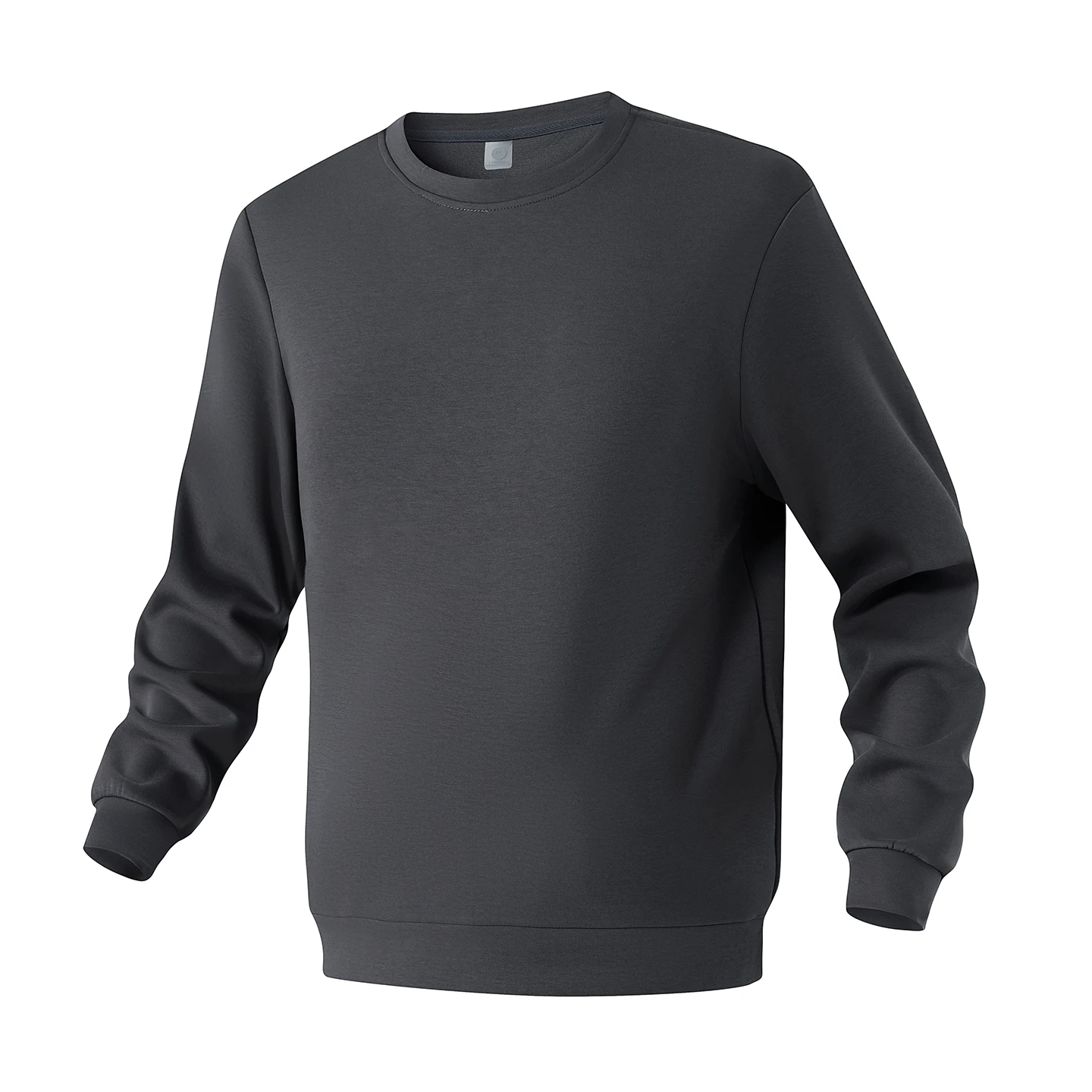 

Pure Color Mamba Cotton Hoodie round Ne Stand Fit Men's Sweatirt Warm Thiened Autumn Winter Casual Streetwear