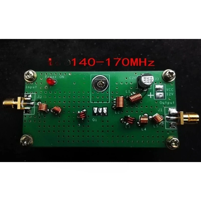 NEW 6W 140M-170MHz VHF Power Amplifier For FM Transmitter RF Radio Ham With Heatsink