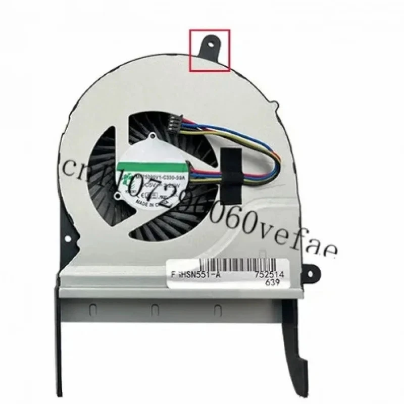Ventilador de CPU para portátil CJN para Asus N551 N551J G551 GL551JB GL551J GL551JX G58 G58J G58JW N551JW N551JK N551JX G551JM MF75090V1-C330-S9A