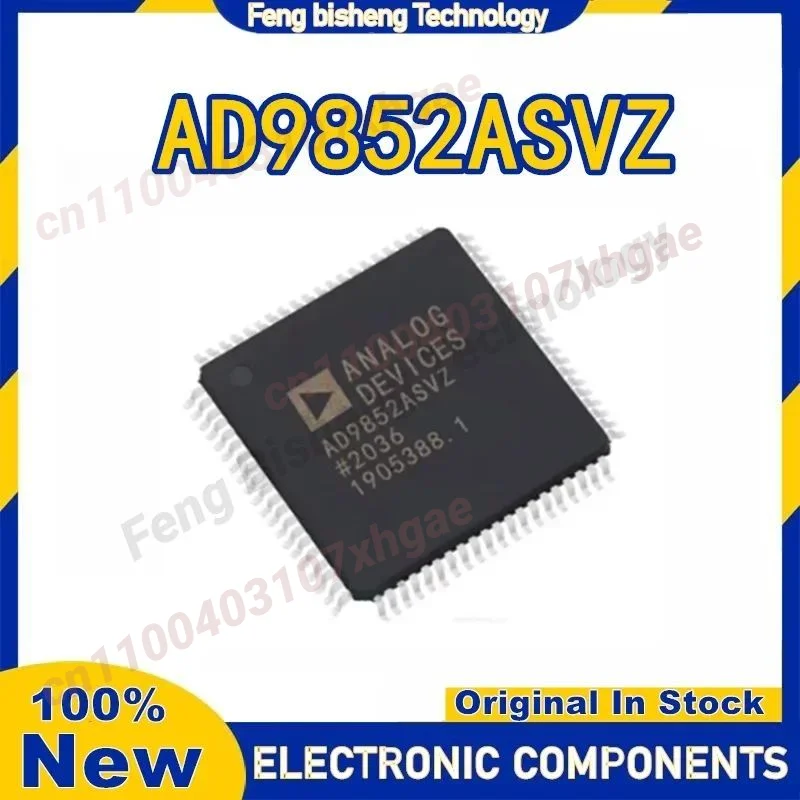 

AD9852ASVZ ADI TQFP-80 direct digital frequency synthesizer original genuine spot