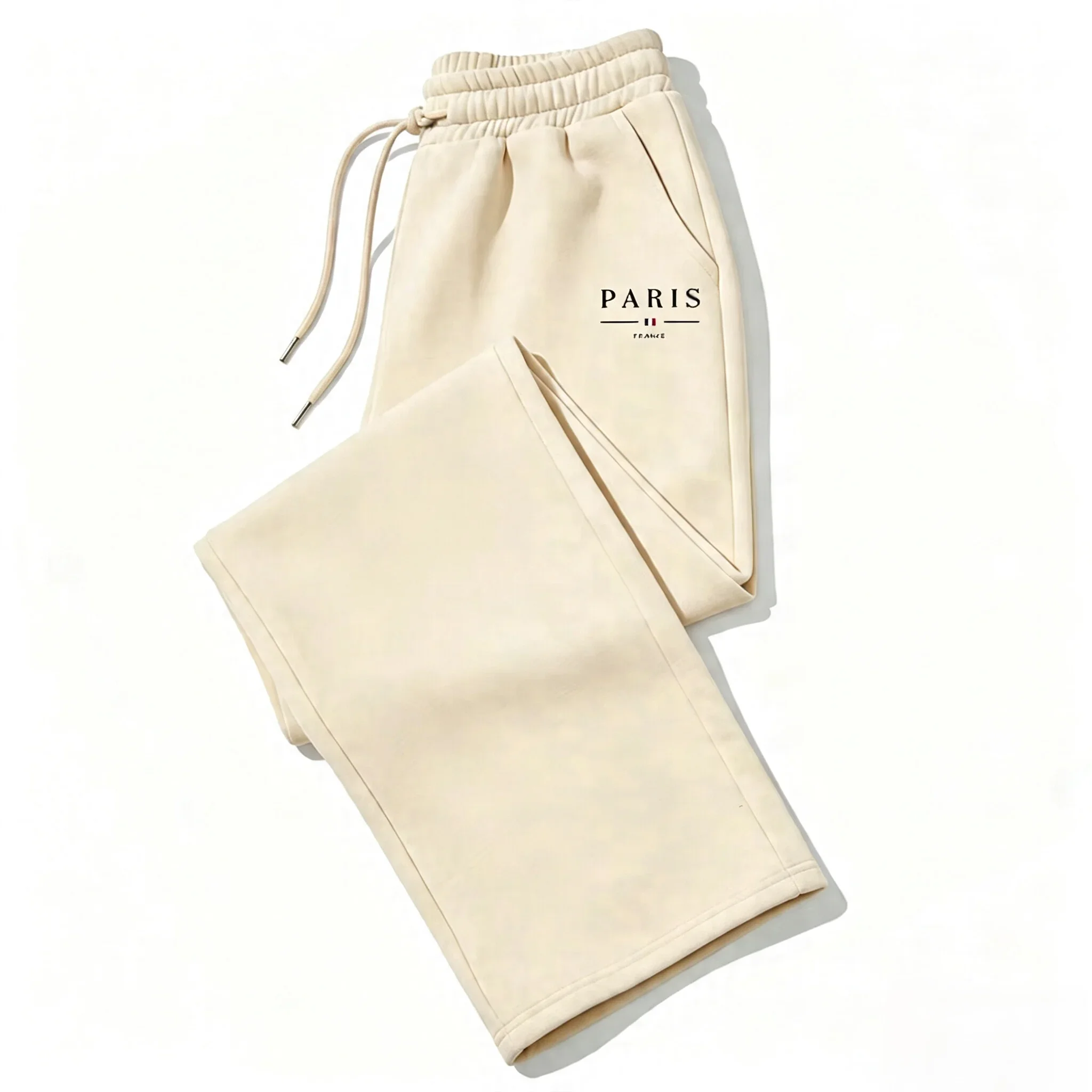 New style men's and women's sport pants for Europe and America, with adjustable waist and straight, loose, casual fit