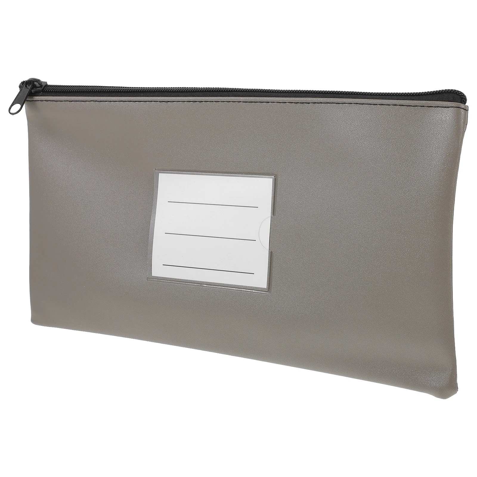 

2Pcs PU Document Holder Portable File Organizer Office Document Storage Bag Passport Card Money Safe Pouch File Organizer