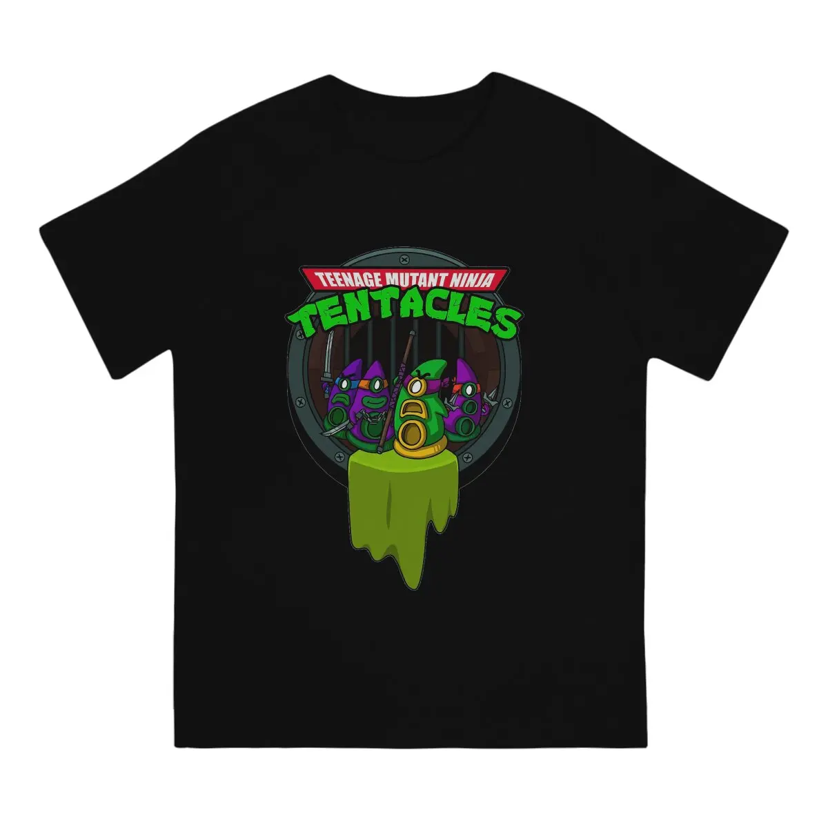 Teenage Mutant Ninja Tentacles  Unique TShirt Day Of the Tentacle Lucas Game Leisure T Shirt Hot Sale T-shirt For Adult