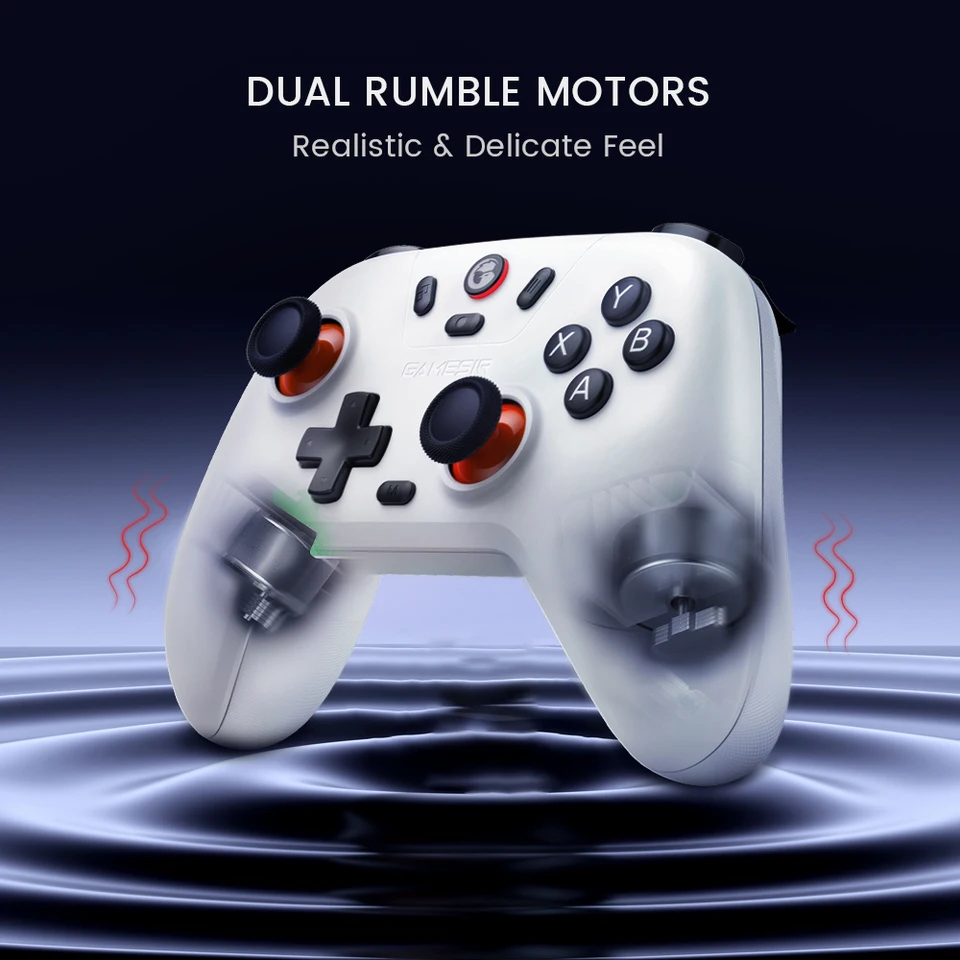 Gamesir Gamepads PC Switch 2 Controlador Nova Lite Control Palanca de Efecto Hall para Nintendo Switch Steam Android iOS Teléfono 4