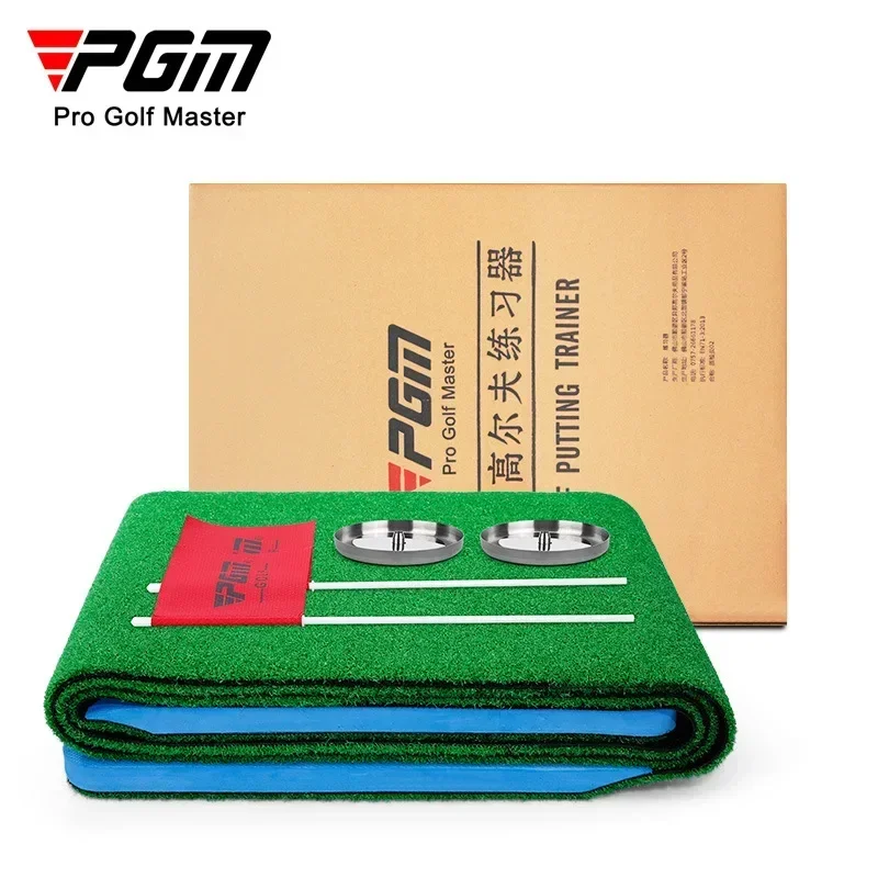 PGM Golf Putter Green Practitioner Bidirectional 12 Hole Indoor Home Office Mini Set Training GL022