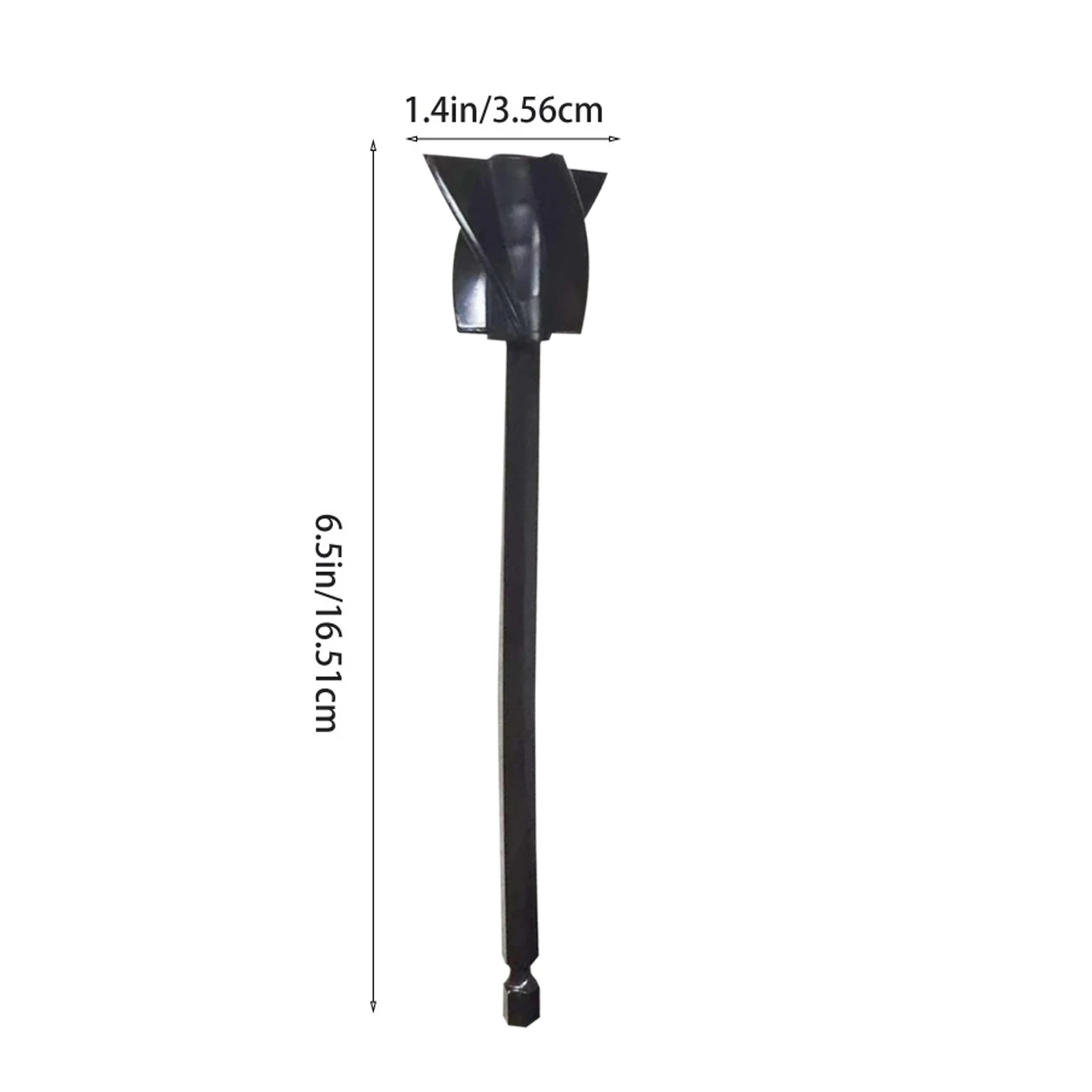 Epoxy Mixing Stick Paint Stirring Rod Putty Cement Paint Mixer Attachment With Drill Chuck For Epoxy Resin Latex Oil Paint