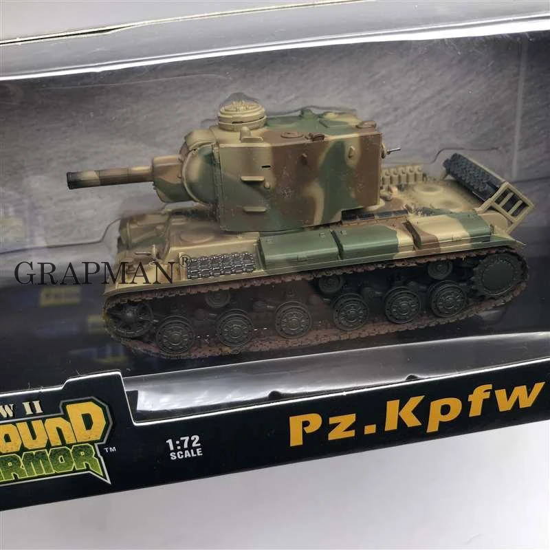 1/72 WWII Germany Pz.Kpfw Heavy Tank German Army Tank Platinum Collectible Assembled Model Finished Model Easymodel Toy