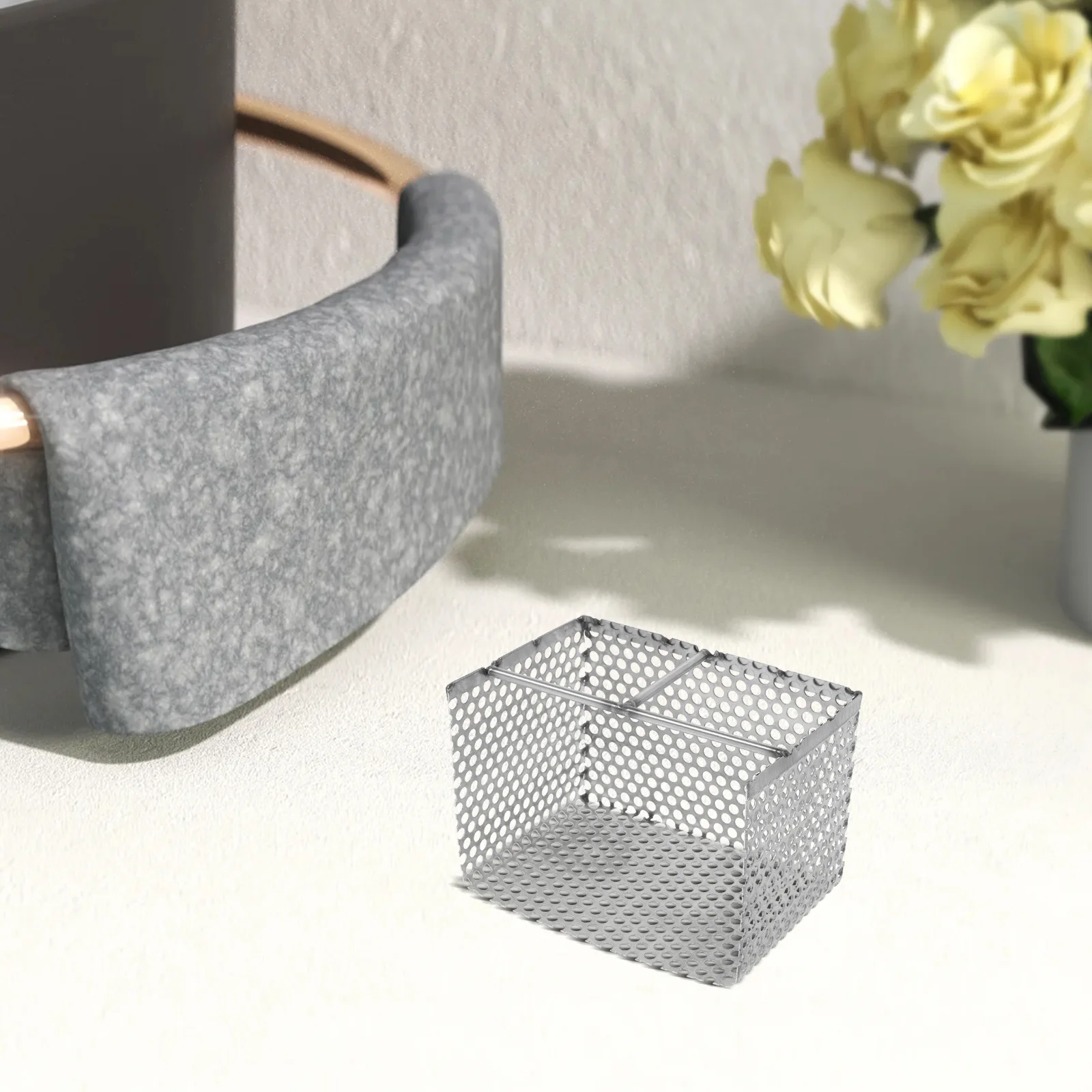 Stainless Steel Gutter Filter Basket Heavy Duty Drainage Strainer for Commercial Kitchens Restaurants Rust Resistant