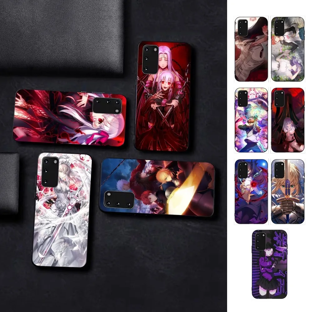 Funda de teléfono Fate Stay Night para Samsung S 9 10 20 21 22 23 30 23plus lite Ultra FE S10lite
