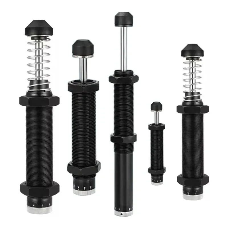 Adjustable Hydraulic Shock Absorbing Buffer For Pneumatic Manipulator Cylinder