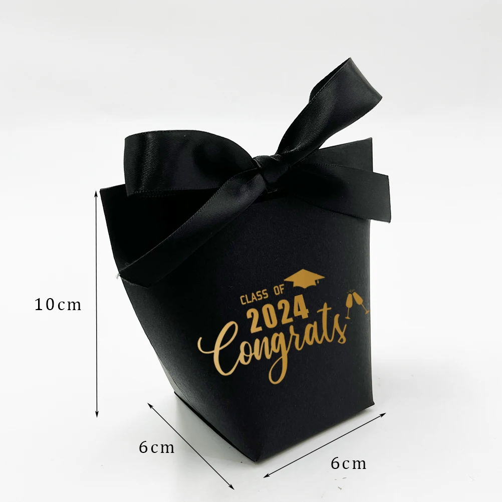 Graduation Candy Boxes 2024 Graduation Gift Box Graduation Celebration Chocolate Box for Gifts Grad Ceremony Party Favors