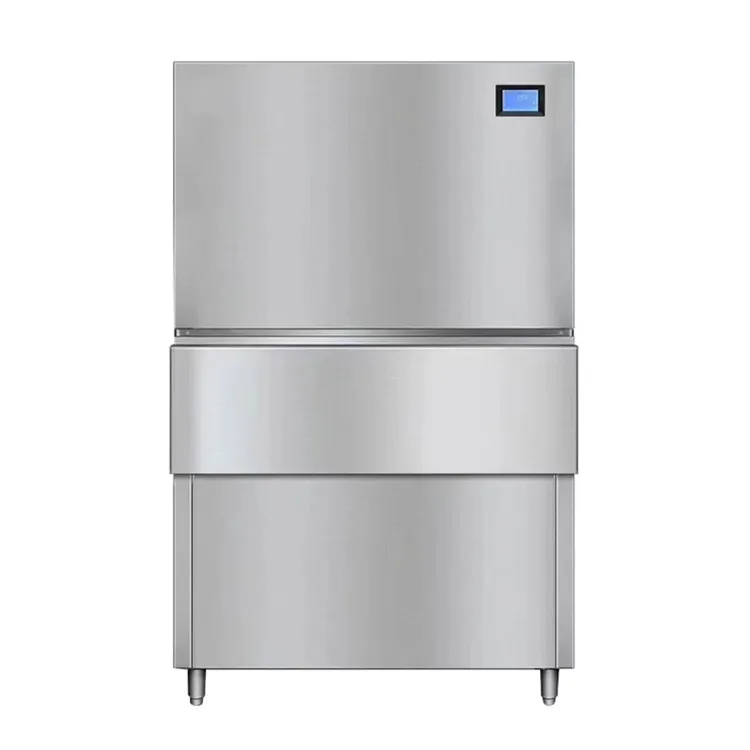 Flake Ice Machine Snow Making Instant Freezer With Ice Cube Maker