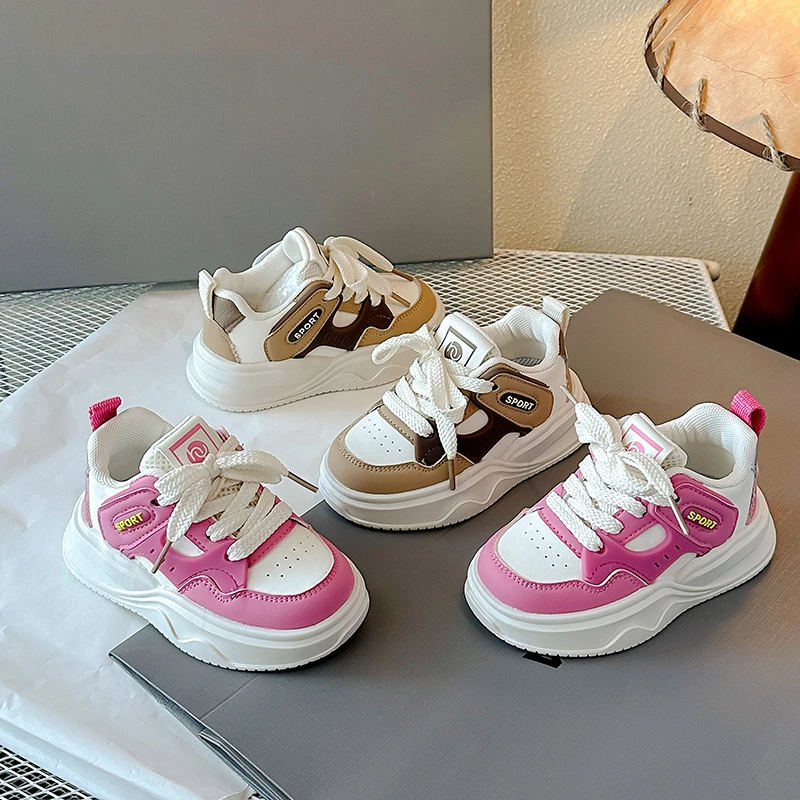 

2025 New Fashion Style Spring Girls High Quality Sports Shoes Kids Casual Sneakers for Toddler Boys and Girls Женская Обувь