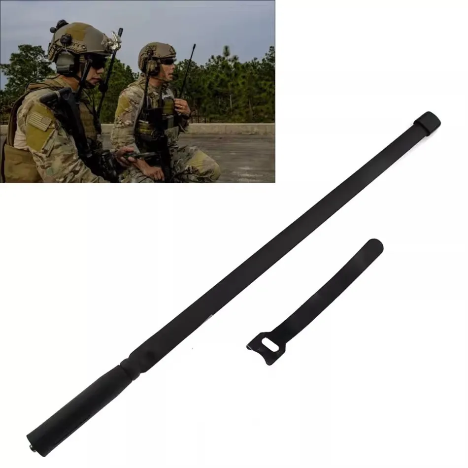 124CM SMA-Female Dual Band 144/430Mhz Foldable CS Tactical Antenna For Baofeng UV16 UV30L UV25A UV27A Walkie Talkie Ham Radio